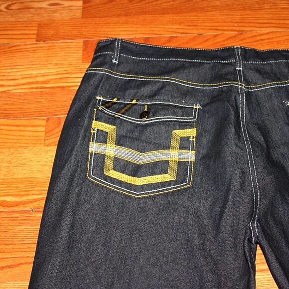 Red Ape Relaxed Fit Dark Wash Jeans | Big & Tall Comfort Denim | Size 48x33 | NW - Picture 4 of 14